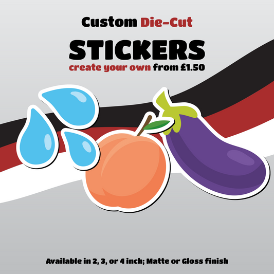 Custom Shape Die-Cut Vinyl Stickers