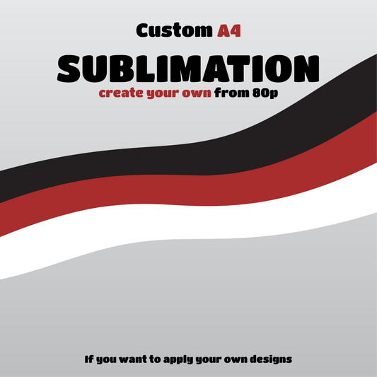 Sublimation Prints - A4 - 297x210mm