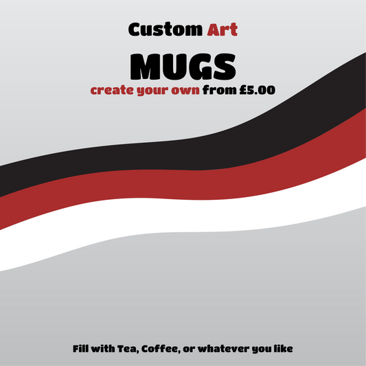 Custom Sublimation Printed Mugs